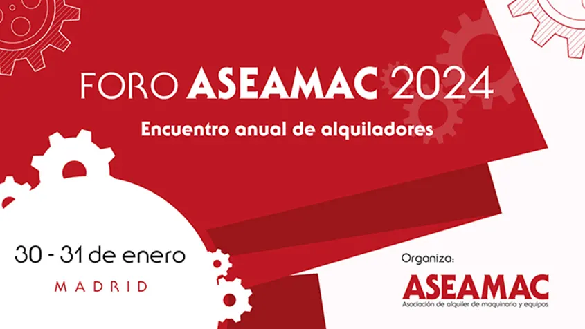 ASEAMAC Cartel Foro2024 Madrid