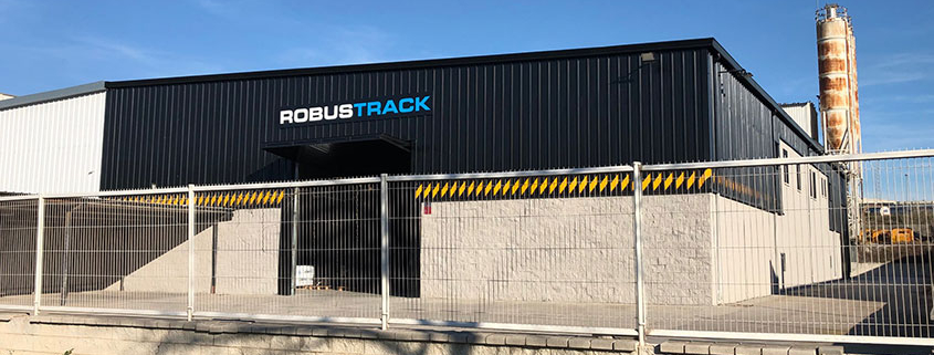 nuevas instalaciones de Robustrack fachada nave