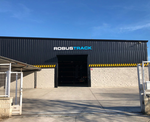 nuevas instalaciones de Robustrack entrada nave